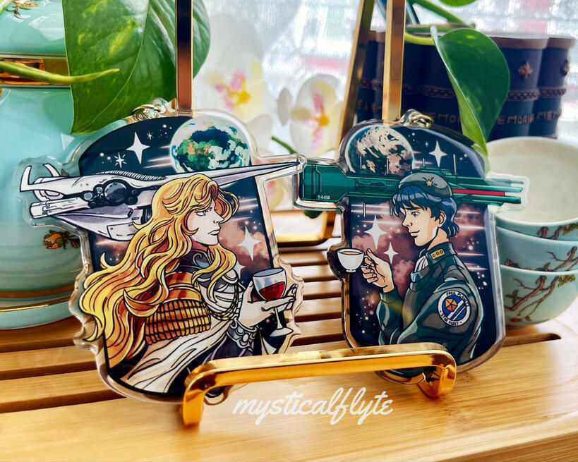 Legend of the Galactic Heroes Keychains Legend of the Galactic Heroes Keychains