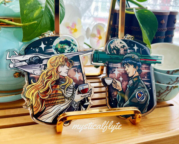 Legend of the Galactic Heroes Keychains Legend of the Galactic Heroes Keychains