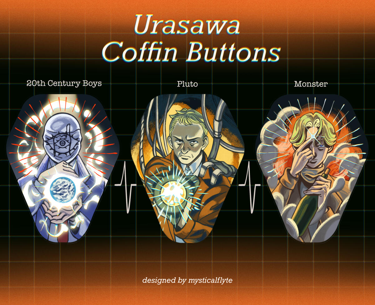Urasawa Coffin Buttons