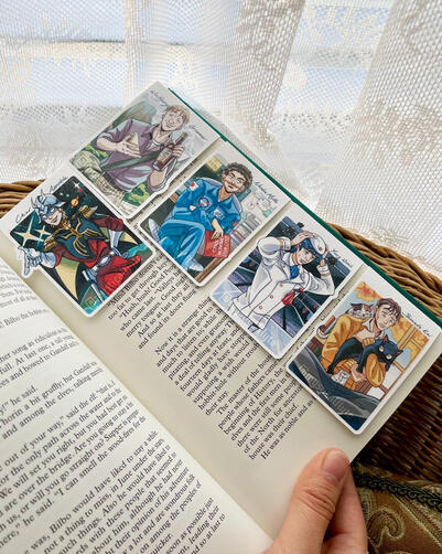 Favorite Characters Magnetic Bookmarks Favorite Characters Magnetic Bookmarks