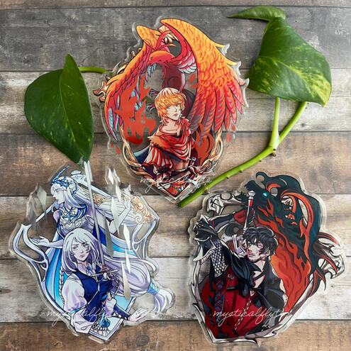 FFXVI Acrylic Pins