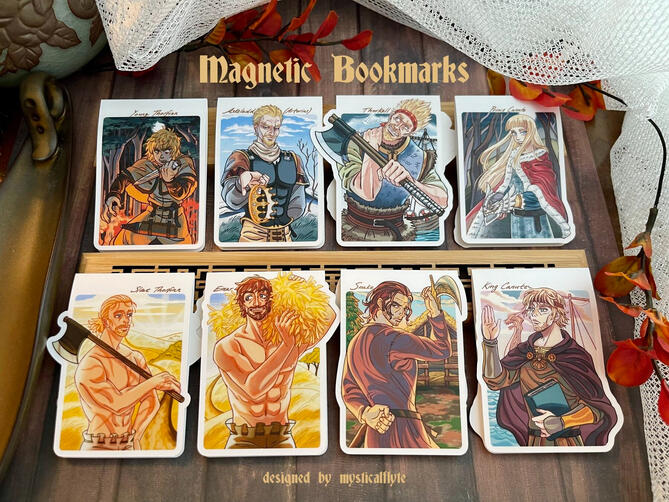 Vinland Magnetic Bookmarks Vinland Magnetic Bookmarks