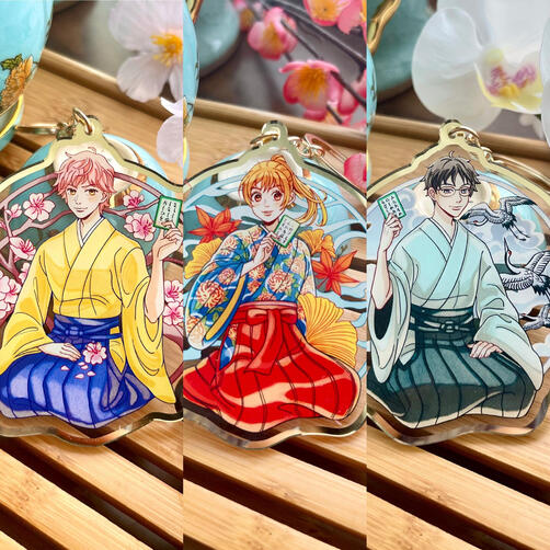 Chihayafuru Keychains Chihayafuru Keychains