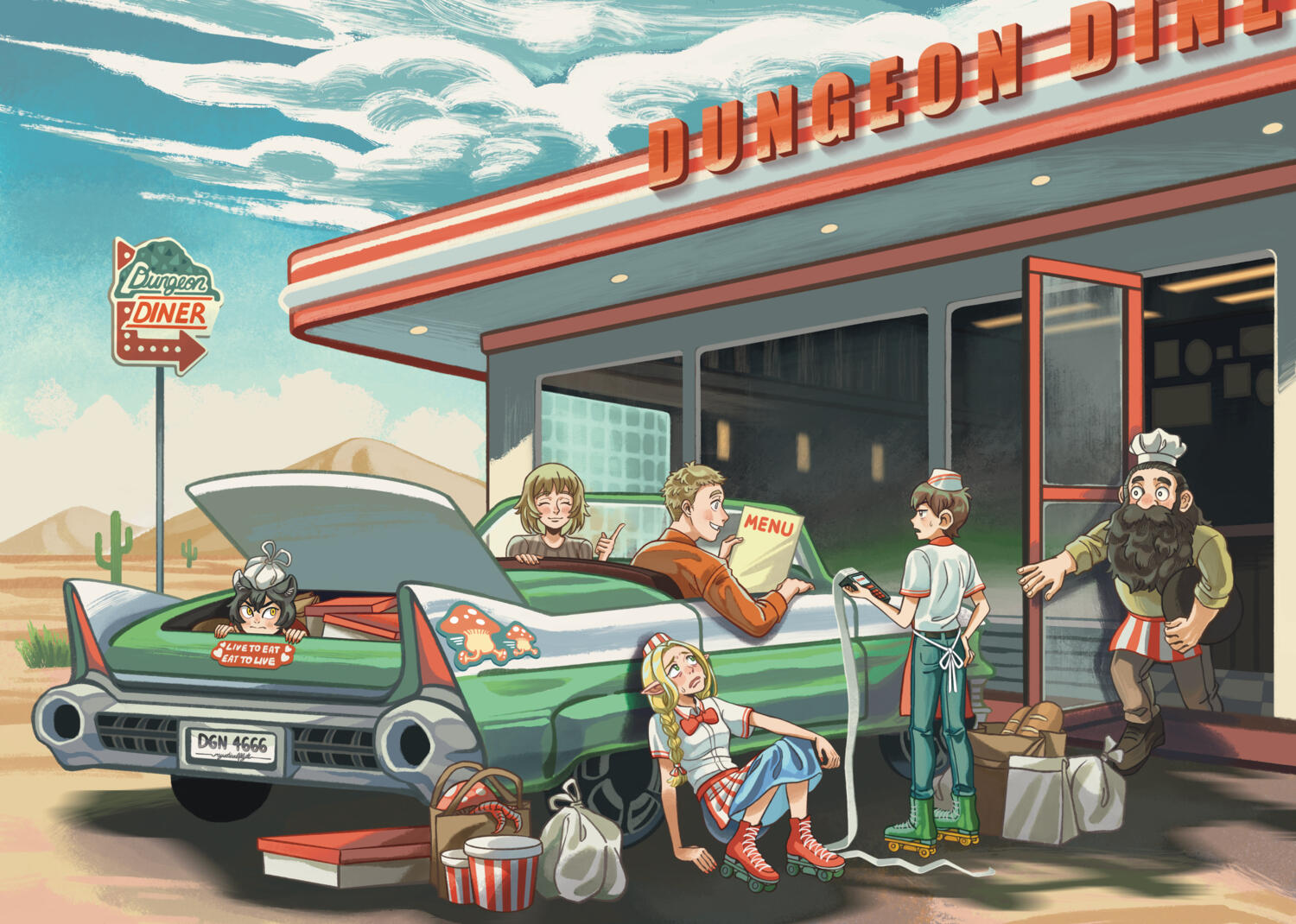 Dungeon Meshi Diner Dungeon Meshi Diner